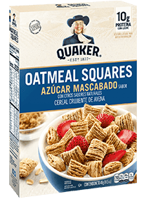 Oatmeal squares azúcar mascabado