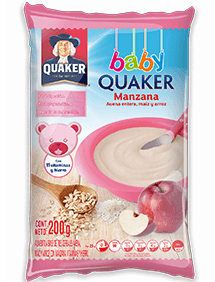 baby quaker manzana